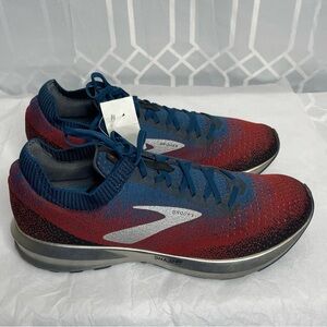 Brooks Levitate 2 Running Shoes Chili Navy Red Silver Men’s Size 12